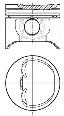 PISTONS SINGLE 87-783600-00