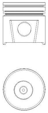  FORD 2.5DI D93.6 STD 88- NURAL 87-123700-30