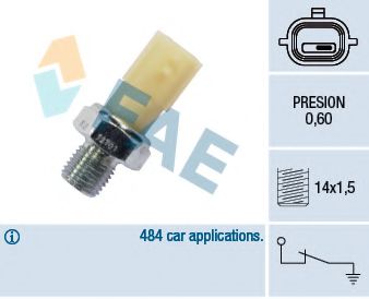 12701FA 1800178 RENAULT LAGUNA II/III NISSAN OPEL 12701