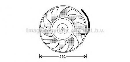   [180W 280 MM]  AUDI 80 B4 1.6-2.8 9 / 91-7 / 95.100 / A6 C4 2.0-4.2 12 / 90-12 / 97 AI7502