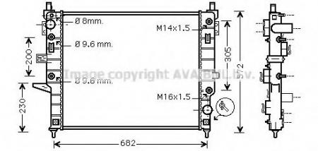    MERCEDES-BENZ: M-CLASS (W163) ML 230 (163.136)/ML 320 (163.154)/ML 430 (163.172) 98 - 05 MSA2271