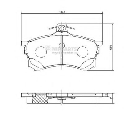   MITSUBISHI CARISMA 1.6-1.9D 95-06  J3605037