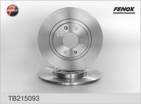 ДИСК ТОРМОЗНОЙ ПЕРЕДНИЙ CITRO?N BX 82-94, PEUGEOT 305 77-88, 405 87-96 TB215093 TB215093