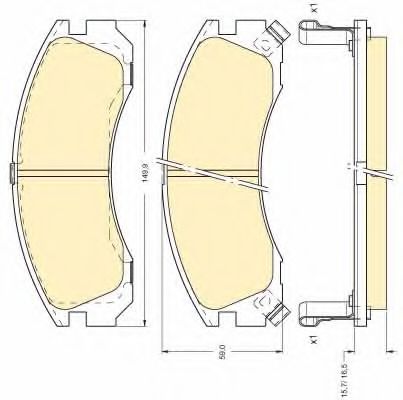     MITSUBISHI PAJERO II 2,4-3,5  90-00/MITSUBISHI PAJERO SPORT (K90 6111269