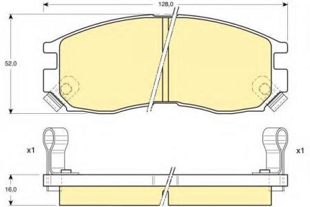   MITSUBISHI GALANT/LANCER 1.8-2.0 88-00  6111289