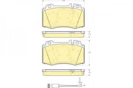   MERCEDES C209/W203/W211/W220/R171/R230  6115432