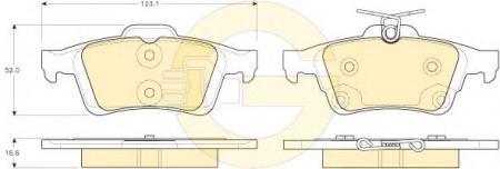   FORD FOCUS II/III/MAZDA 3/OPEL VECTRA C/VOLVO S40  6119382