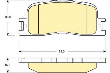   TOYOTA CAMRY (_V30_) 2.4/3.0 01]04/HIGHLANDER 00]07  6133749