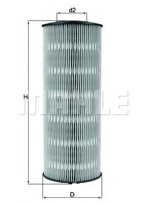   MB OM541/542 ACTROS H=316.75 D=120.0 KNECHT OX168D