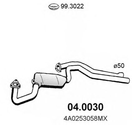  AUDI 6 2.8 V6 30V AVANT 1996 04.0030