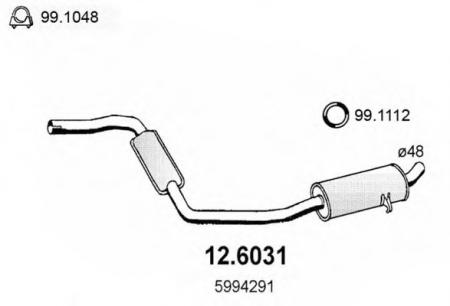   FIAT REGATA 85-100 SUP 12.6031