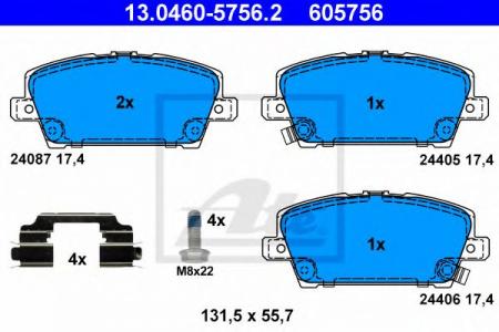    , HONDA: CIVIC VIII HATCHBACK 1.4/1.8/2.2 CTDI 05- 130460-57562