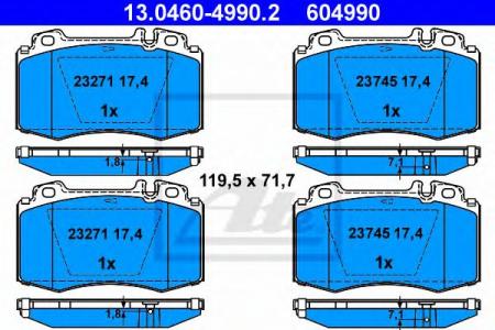    , MERCEDES-BENZ: C-CLASS C 180 KOMPRESSOR/C 200 CDI/C 200 CDI/C 200 CDI/C 200 CGI KOMPRESSOR/C 200 KOMPRESSOR/C 220 CDI/C 220 CDI/C 230 KOMPRE 13.0460-4990.2