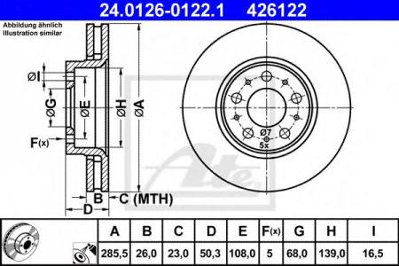   , VOLVO: S60 2.0 T/2.3 T5/2.4/2.4 AWD/2.4 BIFUEL/2.4 D/2.4 D5/2.4 T/2.4 T AWD/2.4 T5/2.5 T/2.5 T AWD/T5 00-10, S80 I 2.0/2.0 T/2.4/2.4 BIFUEL/ 24.0126-0122.1