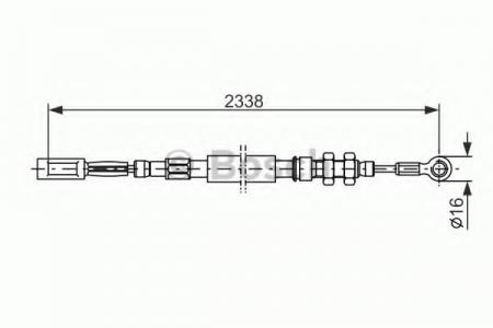 1987477419 PEUGEOT J5 1.9-2.5D 90- (CENTRAL)  1987477419