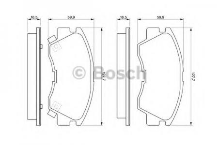 0986460978 (21373) MITSUBISHI L300 2.5TD 91- F 0 986 460 978