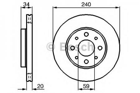   FIAT: 500 07 -, 500 C 09 -, PANDA 03 -, PANDA VAN 04- FORD: KA 09- 0986479121