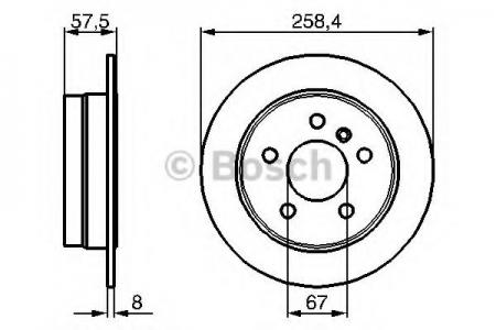 0986479235 MB W245 B-CLASS 1.5-2.0I/2.0CDI 05- R 0986479235