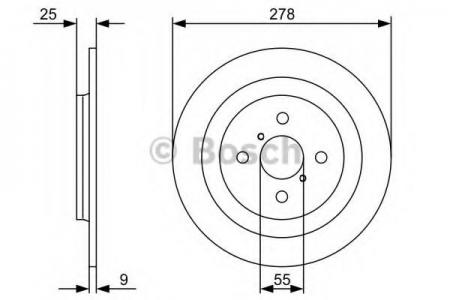 0986479360 TOYOTA YARIS 1.3VVT-I/1.4D-4D 06- R 0986479360