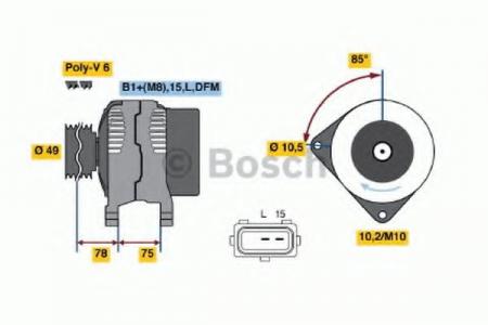 DREHSTROMGENERATOR 0986041810