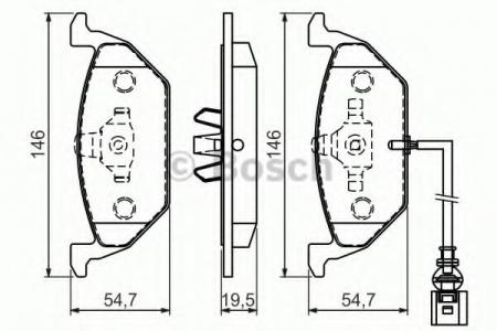   AUDI A3 ]03/VW G4/G5/SKODA OCTAVIA 1.4/1.6/1.9D  0986494524