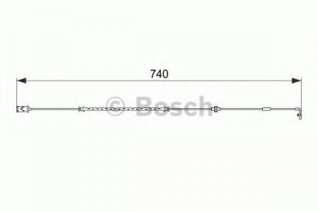     L=740MM OPEL ASTRA G/ZAFIRA ALL 98-05 1987474587