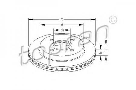   FORD MONDEO 93-00/SCORPIO 94-98  D=253. 300267755