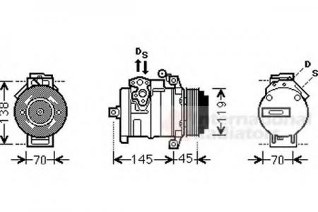 SPRINTER 21TD/30TD 08-; COMPRESSOR 3000K530