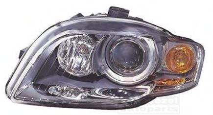 HEADLAMP DOUBLE L.; AUDI A4 04+ 0326981