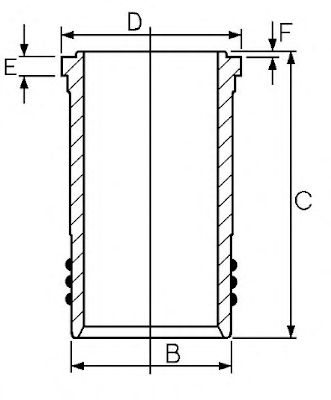 LINERS SINGLE 14-450880-00