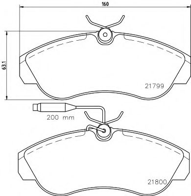     CITROEN: JUMPER   94-02, JUMPER  94-02, JUMPER  94-02,  FIAT: DUCATO   94-02, DUCATO  94-02, DUCATO  2179901