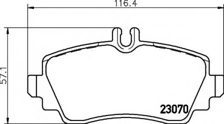     MERCEDES-BENZ: A-CLASS 97-04 2307004