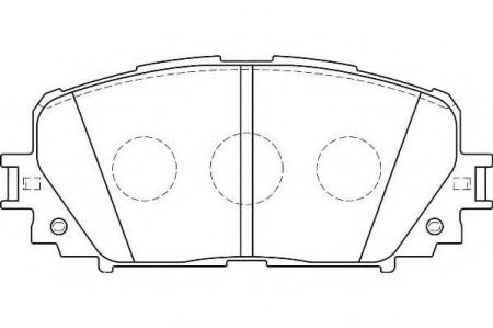 WBP24708A =FDB4081 [0446552270]   . TOYOTA YARIS 1.0/1.3/1.4 D-4D/1.8VVTI 06> WBP24708A