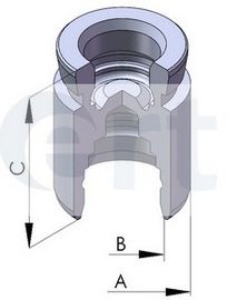 150288 SAAB/VOLVO 440-480 D33 H=44.2 -98 R 150288C