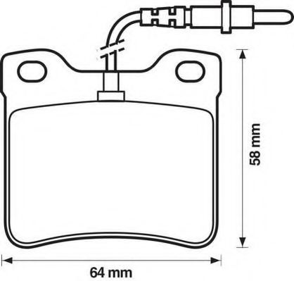     PEUGEOT 406 (15, 14RADER) 1, 8-2, 1 96-; 605 2, 0-3, 0 90 -; 80 6 2, 0 94- 571398D