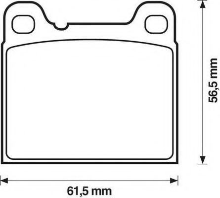     VOLVO 850 2, 0-2, 5I 91-; S 70 / V 70 2, 0I-2, 5 96- 571417J