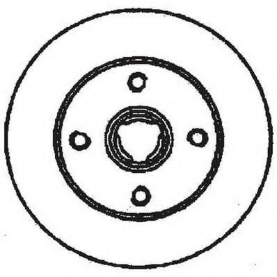    [226X10]  VW GOLF III 2, 0I/GTI16V;2, 8VR6 91-97; PASSAT 2, 8VR6;1, 9TDI 91-97 561620J