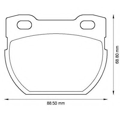 LAND ROVER DEFENDER 2.5/3.9/2.5TD 90> 572494B