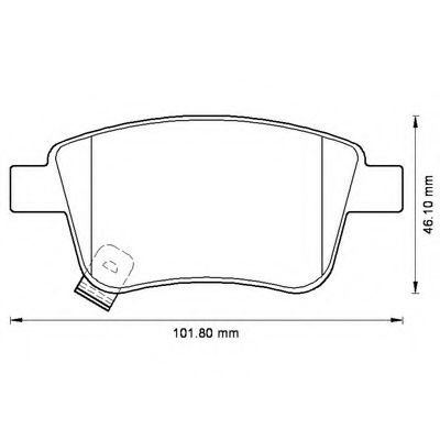   . TOYOTA AVENSIS 1.6-2.4 03> 572516B