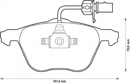   . VW SHARAN 1.8T / 2.8I / 1.9TD 00> / T4 2.8I V6 / VR6 00-03 573047B