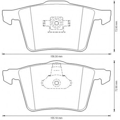 VOLVO S40/V50 1.6-2.5/1.6D/2.0D 04> 573199B