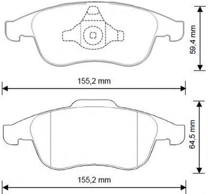 RENAULT MEGANE SEDAN / COUPE 08> 573268B