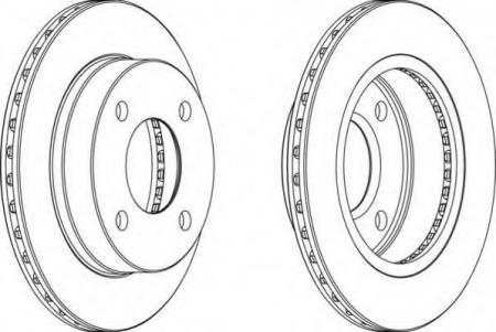 FERODO LV DISC PAIR DDF807