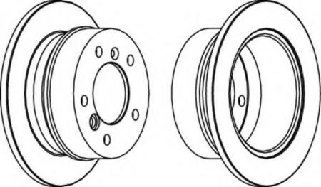 FERODO LCV DISC SINGLE FCR230A