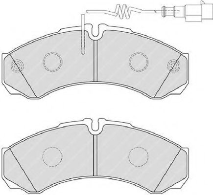 FERODO VAN RANGE PADS FVR4156