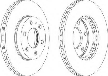 FERODO LCV DISC SINGLE FCR314A