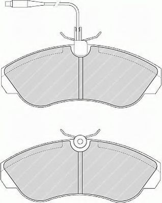 FERODO SL LV PADS FSL968