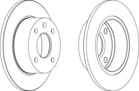 FERODO LV DISC PAIR DDF135