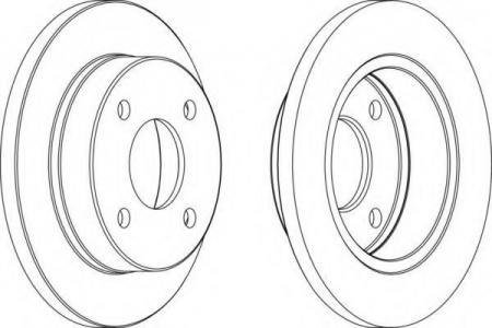 FERODO LV DISC PAIR DDF202