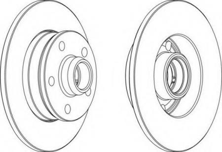 FERODO LV DISC PAIR DDF266